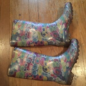 Coach poppy rain boots